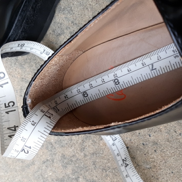 Castaner Size 38/US7.5 Black Platform Espadrille Oxford Shoes - Picture 15 of 17